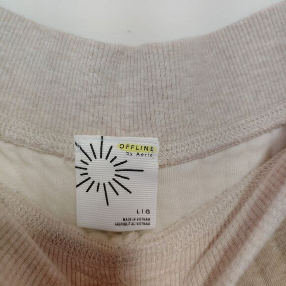 OFFLINE By Aerie Coffee Run Trouser Women's Size L - Picture 4 of 9